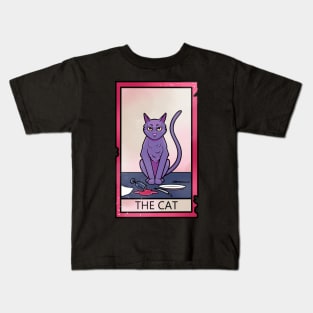 THE CAT TAROT Kids T-Shirt